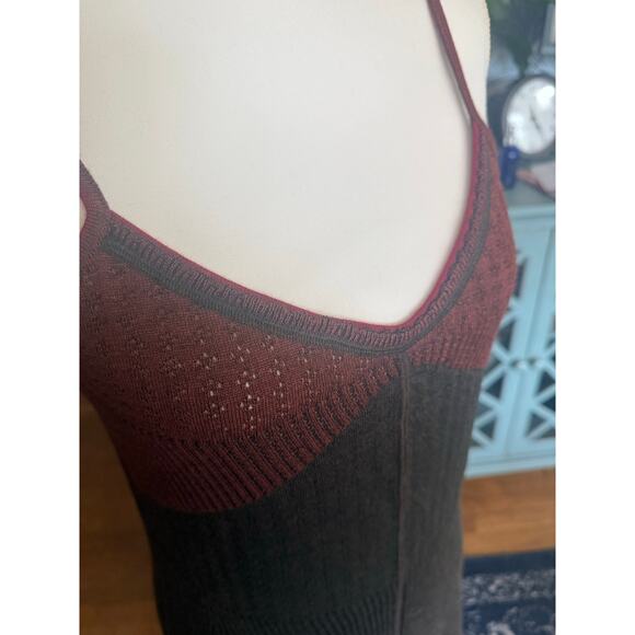 Marc Jacobs Pointelle Knit Dress 2021 Warm Tones Tank Dress Sz. M - Picture 7 of 10